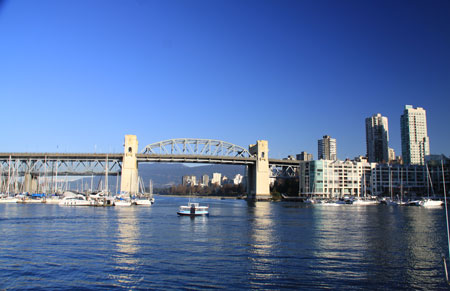 Vancouver Skyline from Granville Island