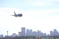 Airplane Over Calgary