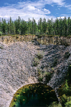 Sink Hole, Wood Buffalo National Park