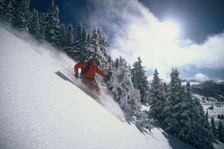 Skiing at Sunshine Village