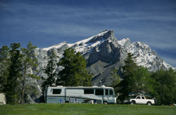 Camping on Tunnel Mountain